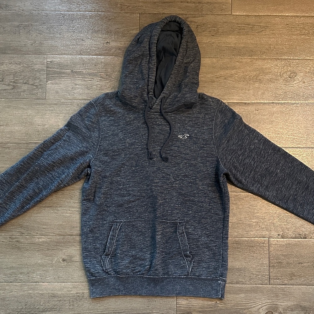 Hollister Charcoal Hoodie for Men